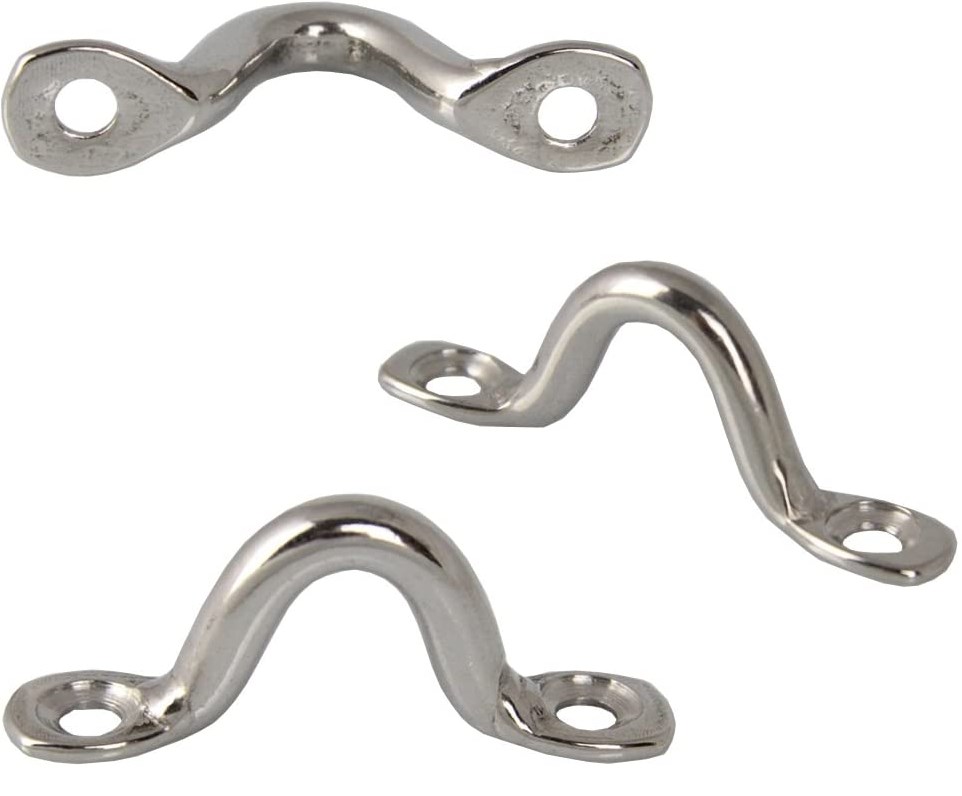 Ring eye for tension spring